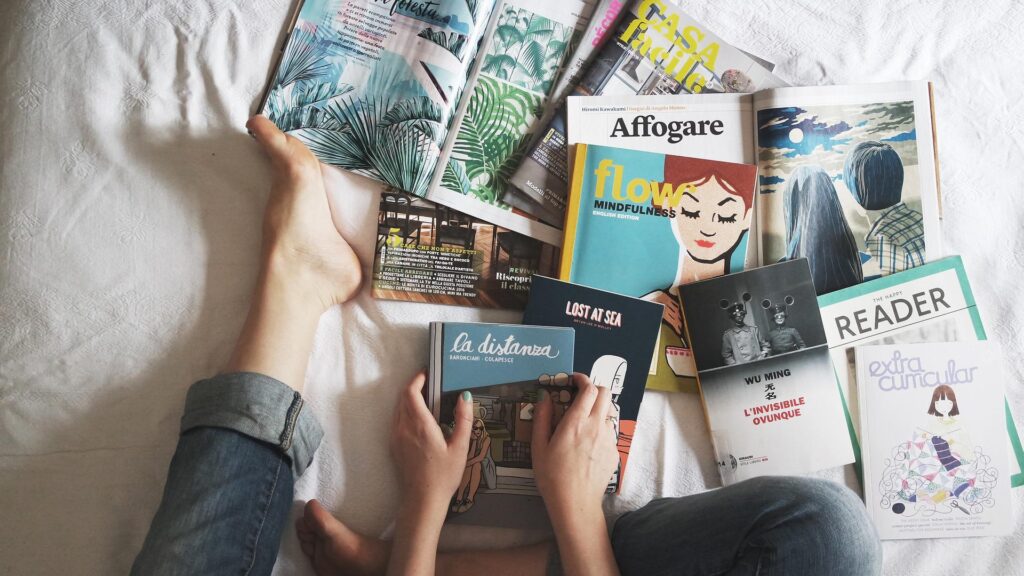 medidas de las revistas